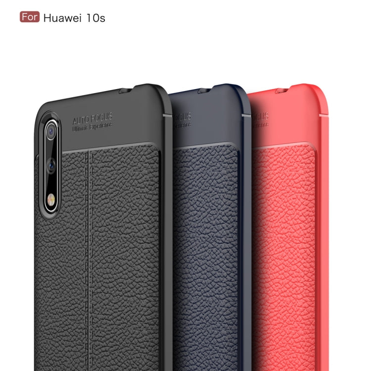 For Huawei Enjoy 10s Litchi Texture TPU Shockproof Case