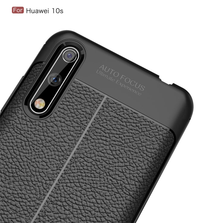 For Huawei Enjoy 10s Litchi Texture TPU Shockproof Case