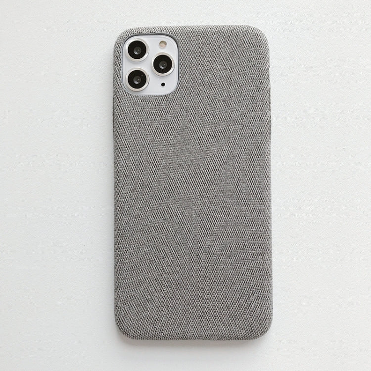 For iPhone 11 Pro Fabric Style TPU Protective Shell