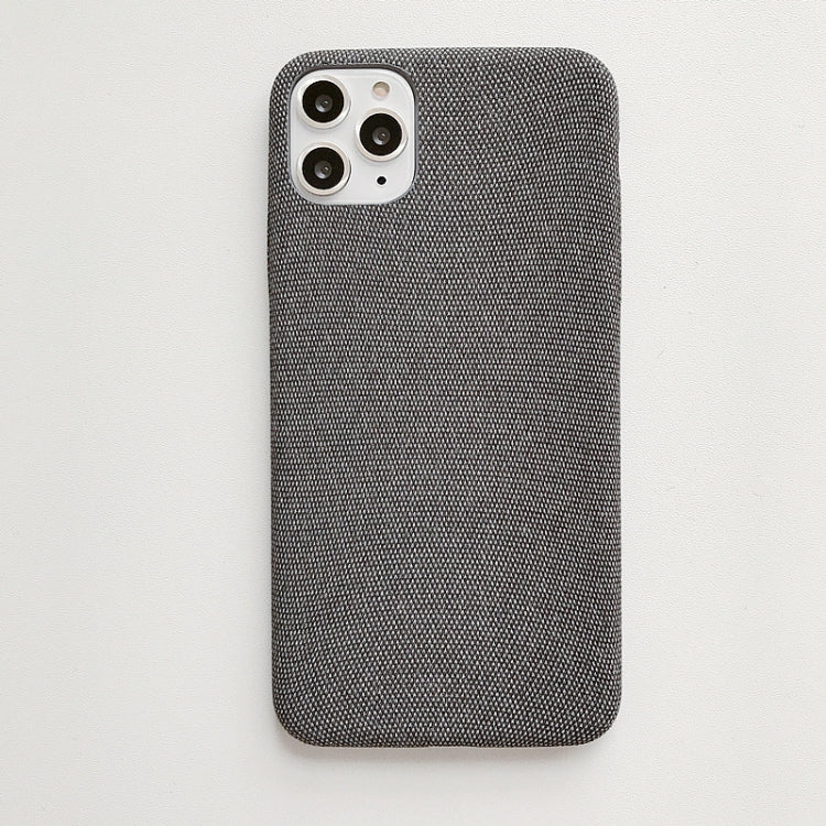 For iPhone 11 Pro Fabric Style TPU Protective Shell