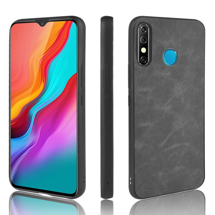 For Infinix Hot 8 / X650 Shockproof Sheep Skin PC + PU + TPU Case