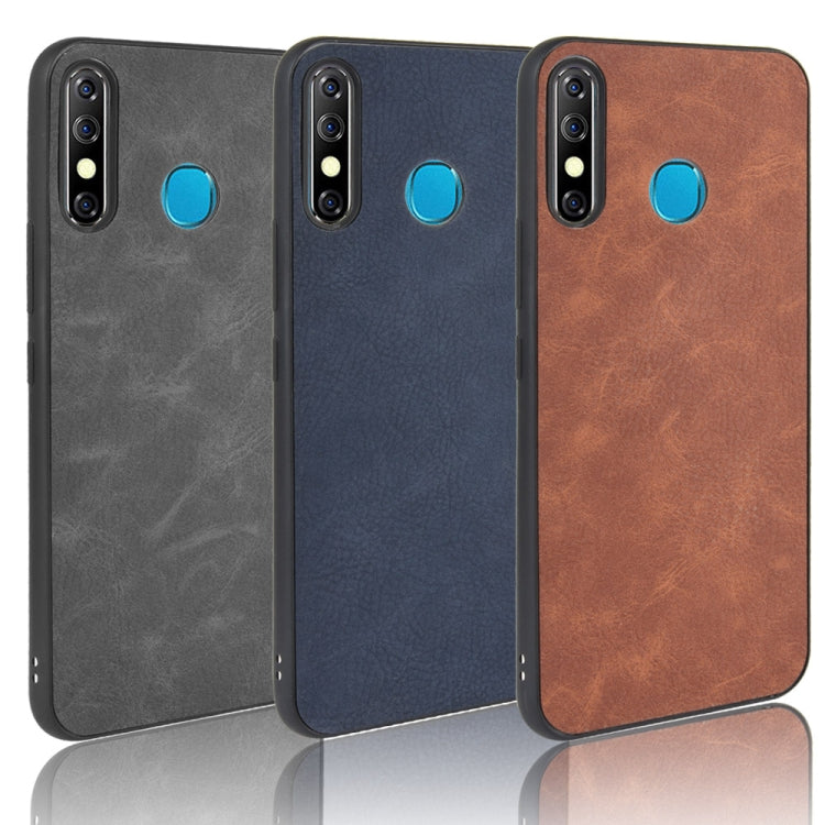 For Infinix Hot 8 / X650 Shockproof Sheep Skin PC + PU + TPU Case