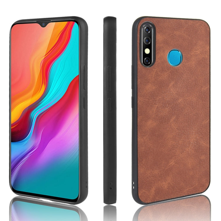 For Infinix Hot 8 / X650 Shockproof Sheep Skin PC + PU + TPU Case