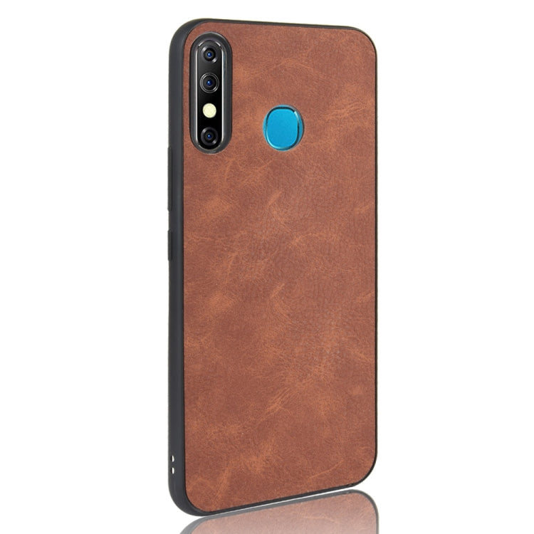 For Infinix Hot 8 / X650 Shockproof Sheep Skin PC + PU + TPU Case