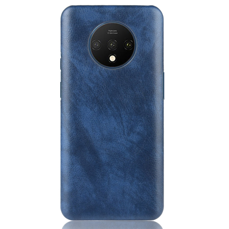 For OnePlus 7T Shockproof Litchi Texture PC + PU Case