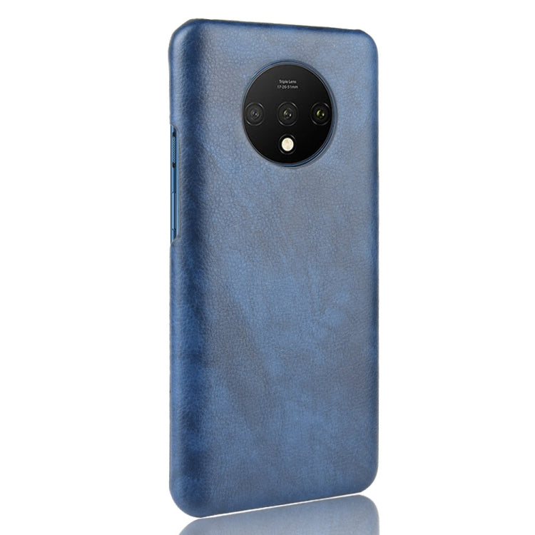 For OnePlus 7T Shockproof Litchi Texture PC + PU Case