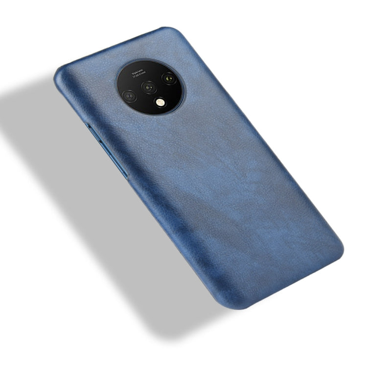 For OnePlus 7T Shockproof Litchi Texture PC + PU Case