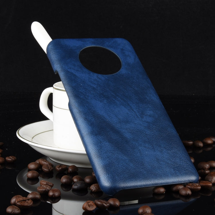For OnePlus 7T Shockproof Litchi Texture PC + PU Case