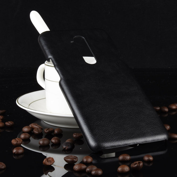 For OnePlus 7T Pro Shockproof Litchi Texture PC + PU Case