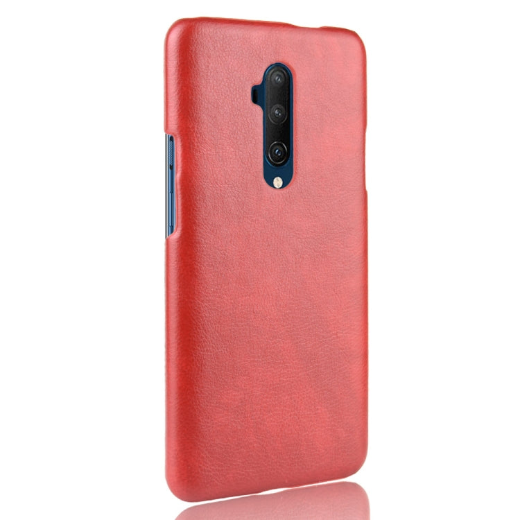 For OnePlus 7T Pro Shockproof Litchi Texture PC + PU Case