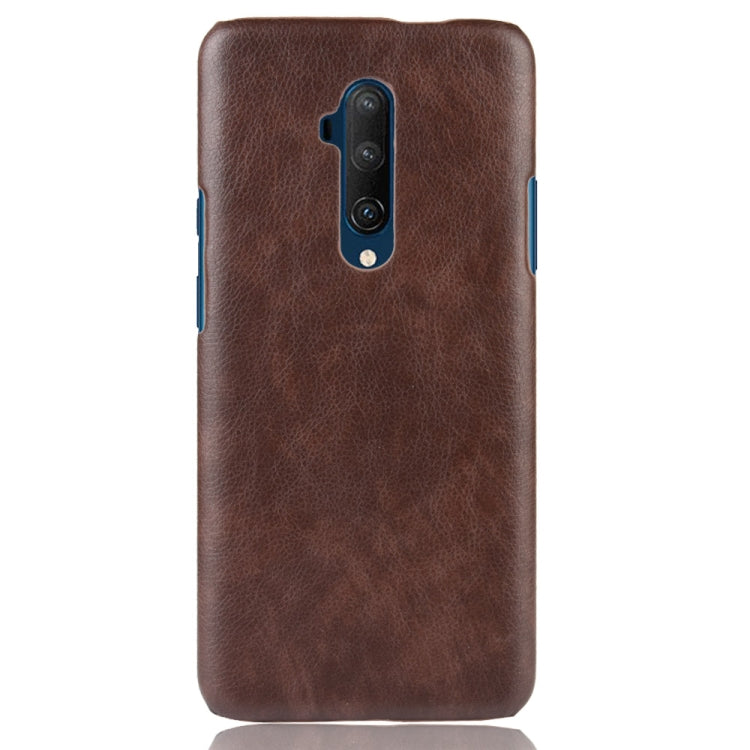 For OnePlus 7T Pro Shockproof Litchi Texture PC + PU Case