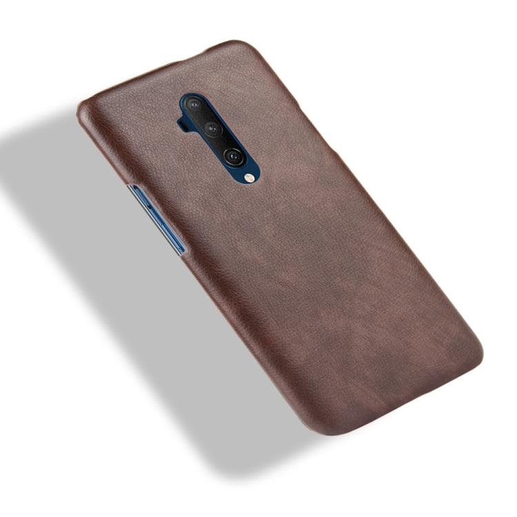 For OnePlus 7T Pro Shockproof Litchi Texture PC + PU Case