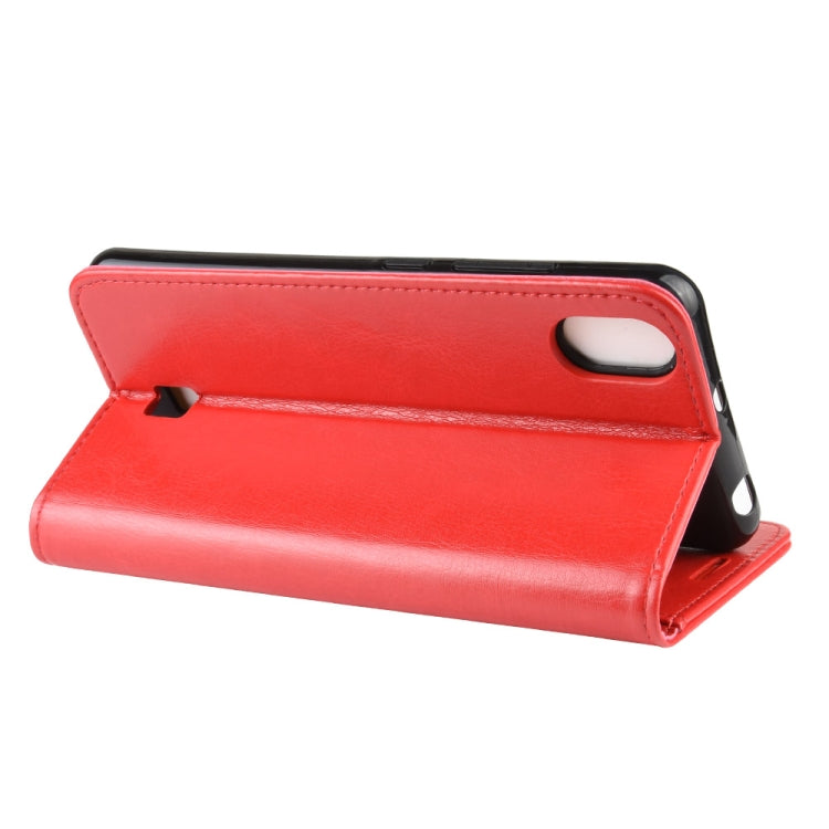 For LG K20 (2019) R64 Texture Single Fold Horizontal Flip Leather Case with Holder & Card Slots & Wallet