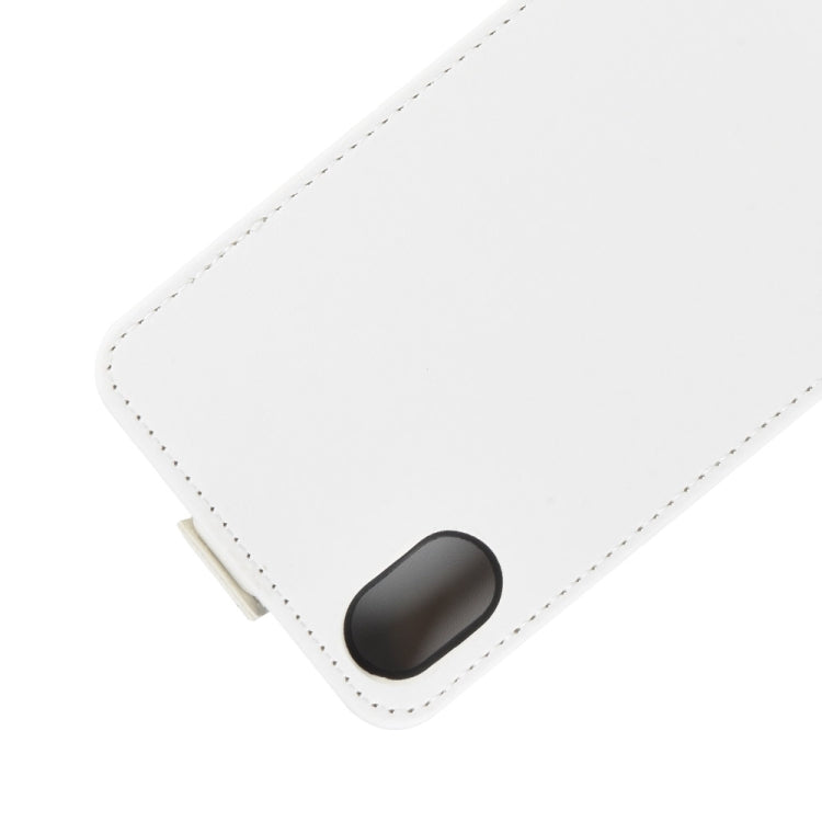 For LG K20 (2019) Crazy Horse Vertical Flip Leather Protective Case