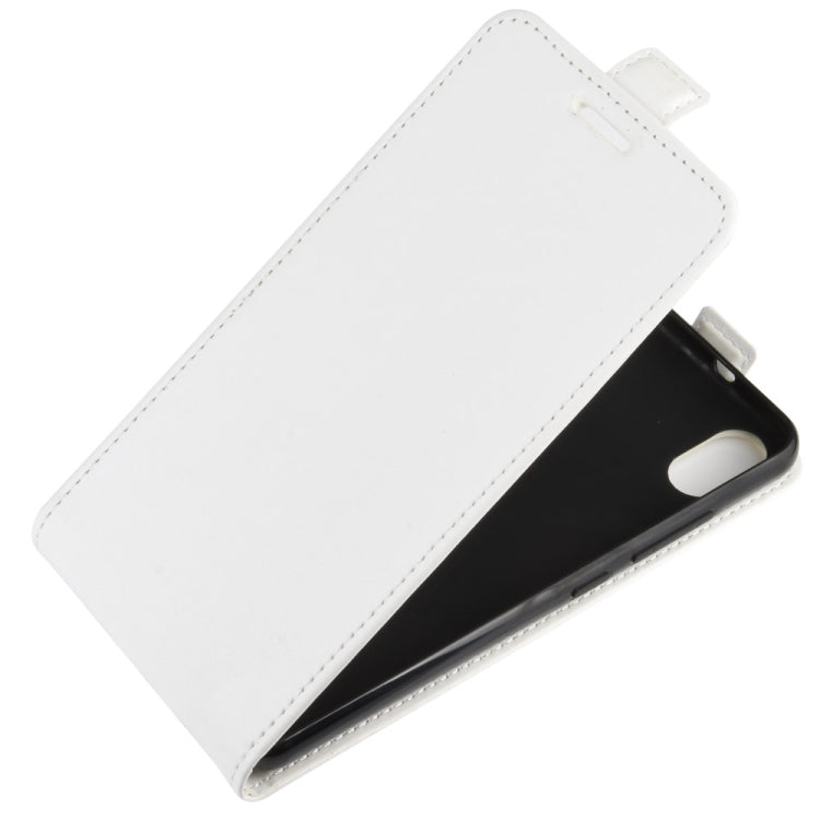 For LG K20 (2019) Crazy Horse Vertical Flip Leather Protective Case