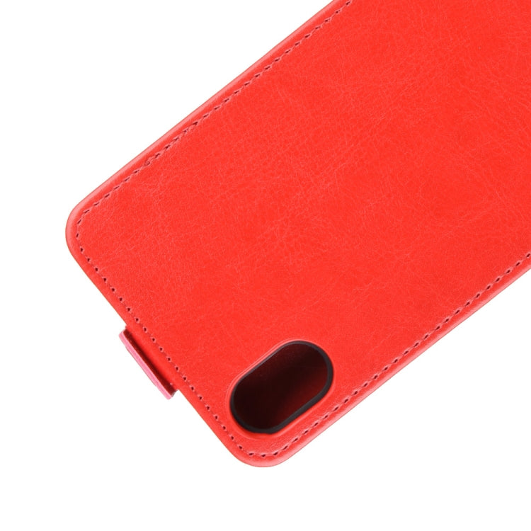 For LG K20 (2019) Crazy Horse Vertical Flip Leather Protective Case