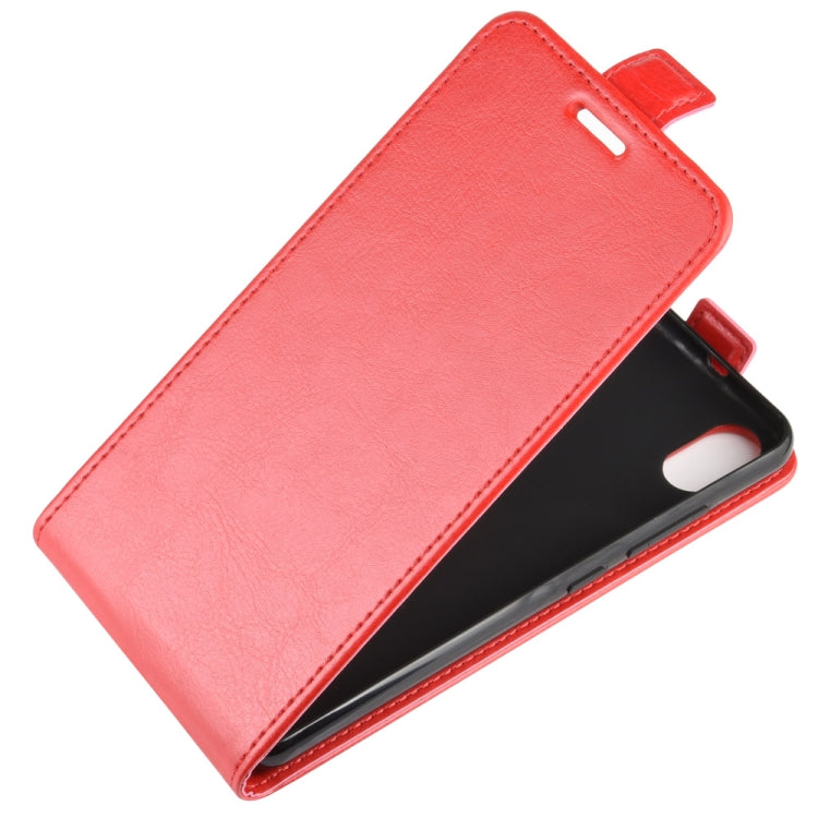 For LG K20 (2019) Crazy Horse Vertical Flip Leather Protective Case