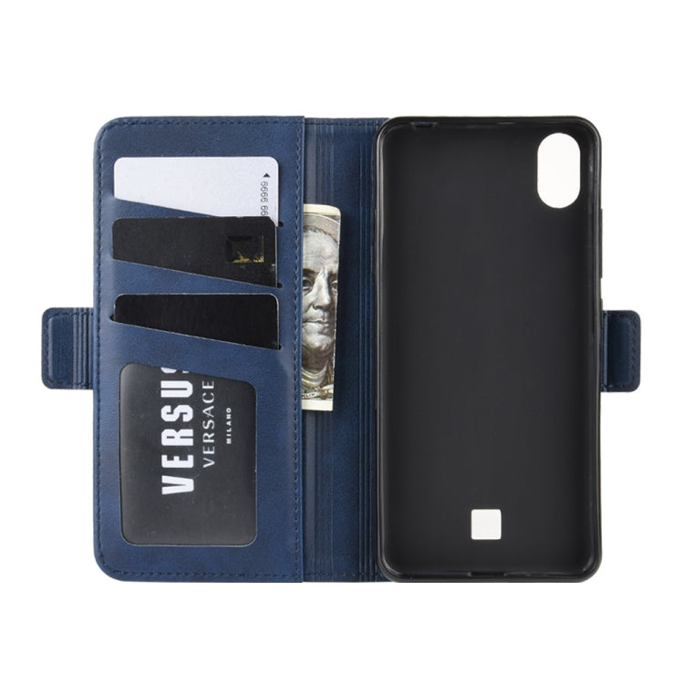 For LG K20 (2019) Wallet Stand Leather Cell Phone Case with Wallet & Holder & Card Slots