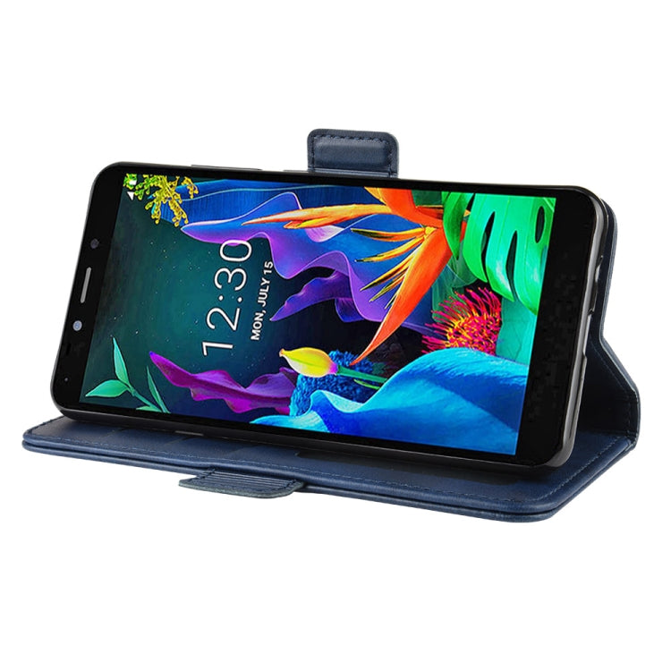 For LG K20 (2019) Wallet Stand Leather Cell Phone Case with Wallet & Holder & Card Slots