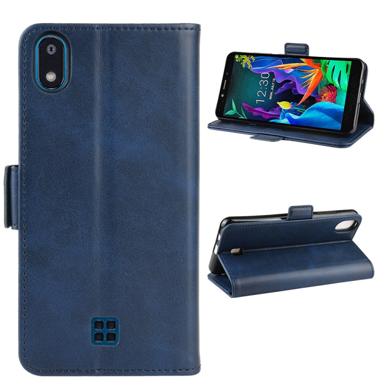 For LG K20 (2019) Wallet Stand Leather Cell Phone Case with Wallet & Holder & Card Slots