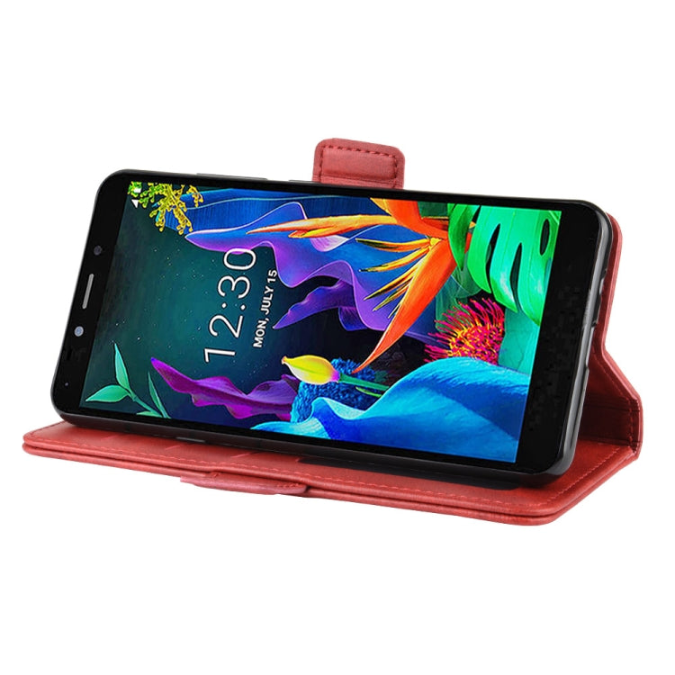 For LG K20 (2019) Wallet Stand Leather Cell Phone Case with Wallet & Holder & Card Slots