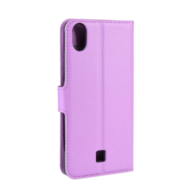 For LG K20 (2019)   Litchi Texture Horizontal Flip Leather Case with Wallet & Holder & Card Slots