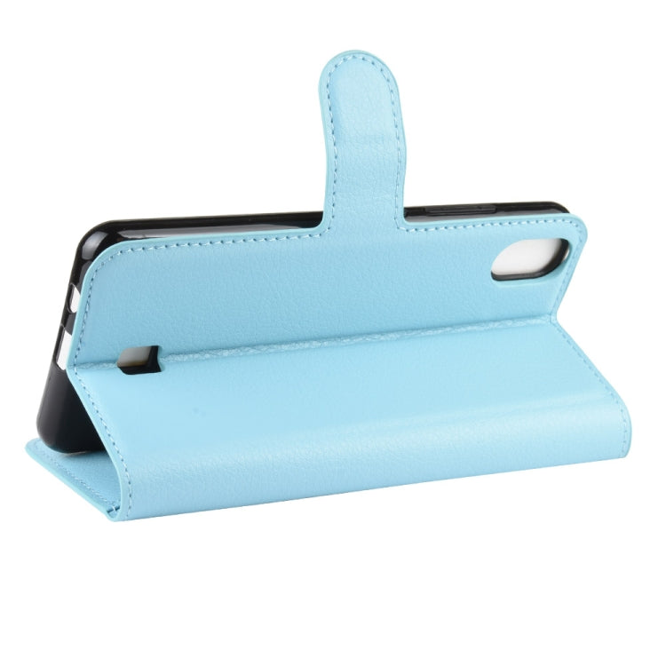 For LG K20 (2019)   Litchi Texture Horizontal Flip Leather Case with Wallet & Holder & Card Slots