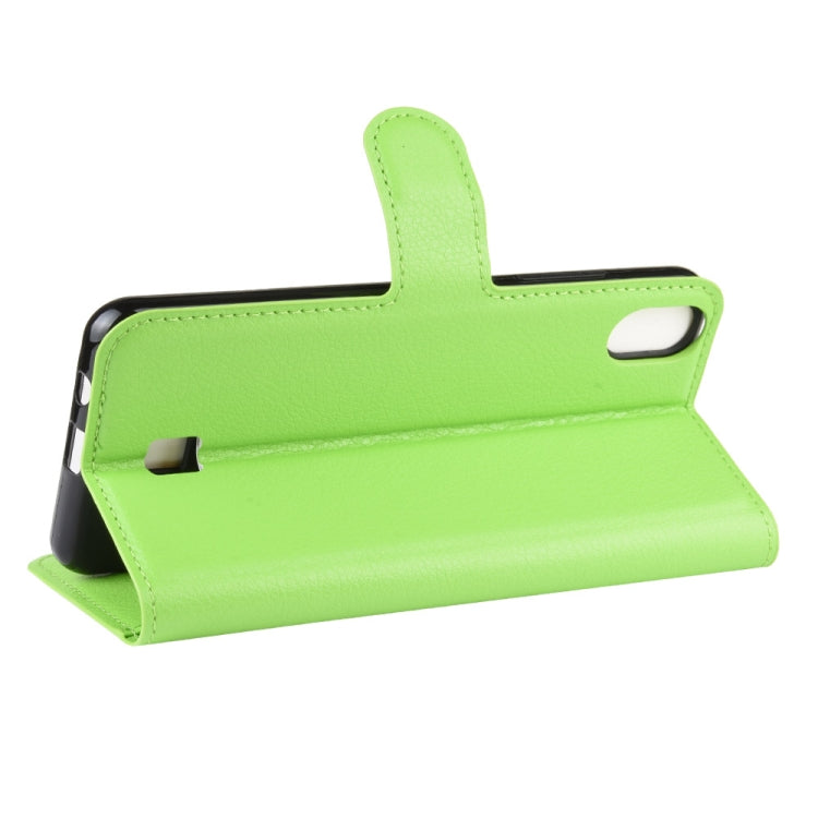 For LG K20 (2019)   Litchi Texture Horizontal Flip Leather Case with Wallet & Holder & Card Slots