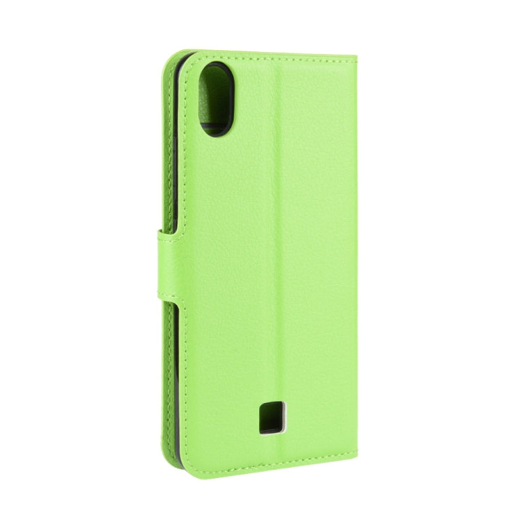 For LG K20 (2019)   Litchi Texture Horizontal Flip Leather Case with Wallet & Holder & Card Slots