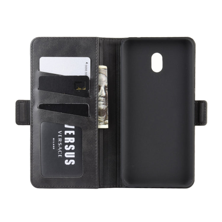For Xiaomi Redmi 8A Dual-side Magnetic Buckle Horizontal Flip Leather Case with Holder & Card Slots & Wallet & Photo Frame