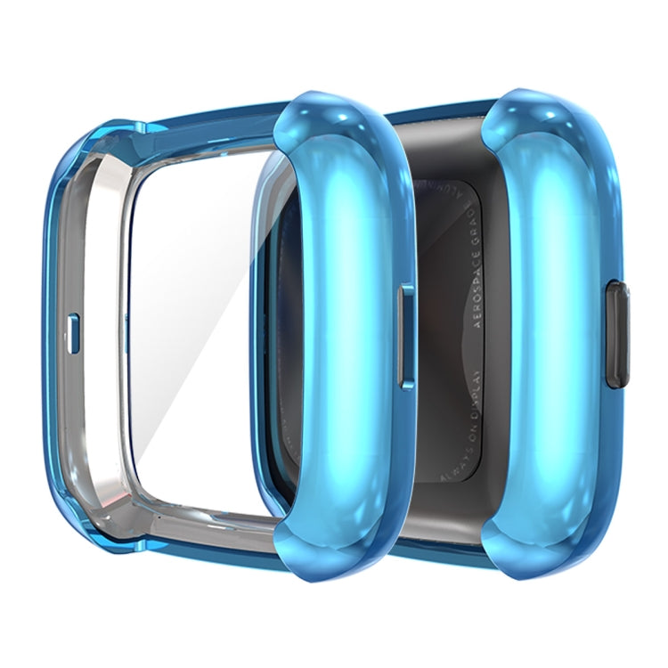 ENKAY Hat-prince Full Coverage Electroplate TPU Case for Fitbit Versa 2