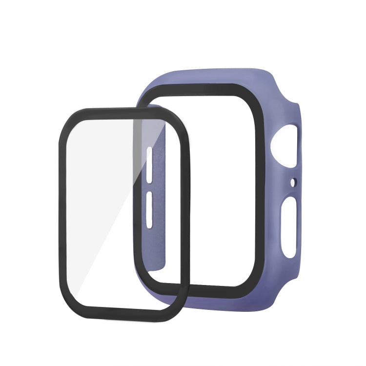 ENKAY Hat-prince Full Coverage PC Case + Tempered Glass Protector for Apple Watch Series 5 / 4 44mm