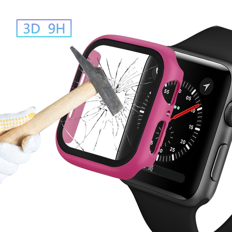 ENKAY Hat-prince Full Coverage PC Case + Tempered Glass Protector for Apple Watch Series 5 / 4 44mm