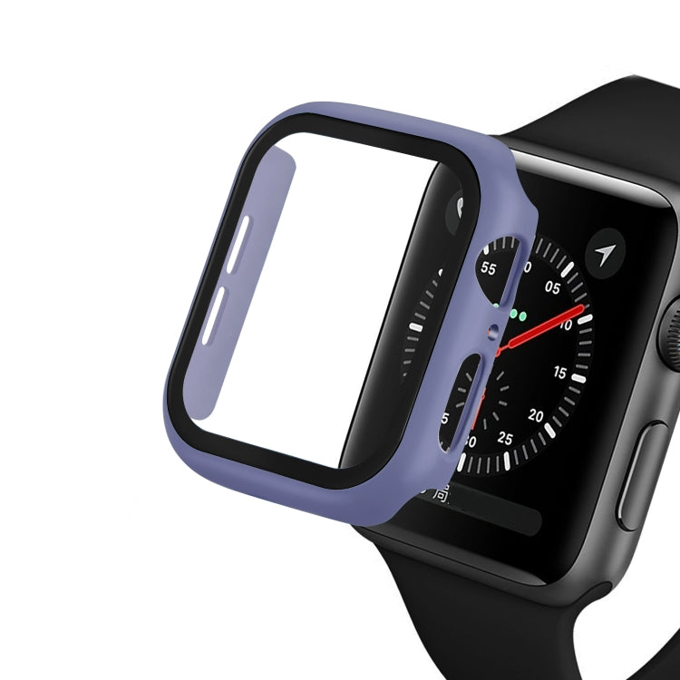 ENKAY Hat-prince Full Coverage PC Case + Tempered Glass Protector for Apple Watch Series 5 / 4 40mm