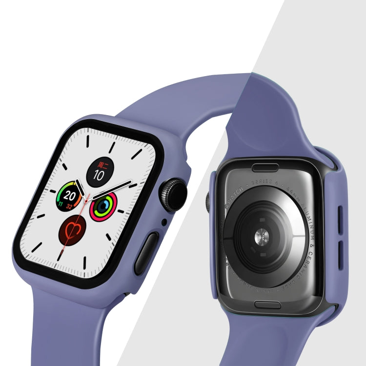 ENKAY Hat-prince Full Coverage PC Case + Tempered Glass Protector for Apple Watch Series 5 / 4 40mm