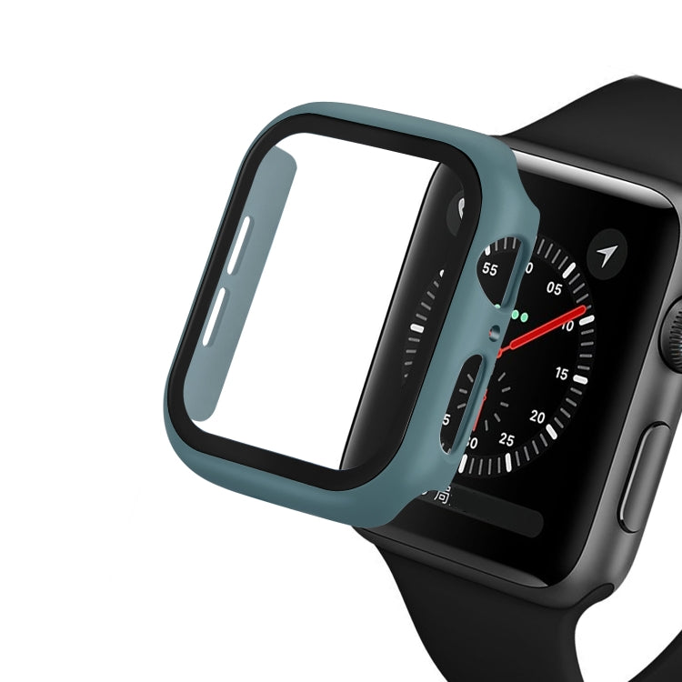 ENKAY Hat-prince Full Coverage PC Case + Tempered Glass Protector for Apple Watch Series 5 / 4 40mm