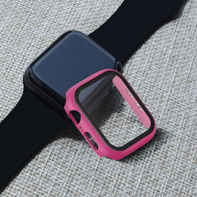 ENKAY Hat-prince Full Coverage PC Case + Tempered Glass Protector for Apple Watch Series 5 / 4 40mm