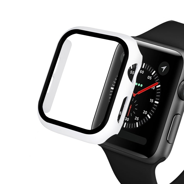 ENKAY Hat-prince Full Coverage PC Case + Tempered Glass Protector for Apple Watch Series 5 / 4 40mm