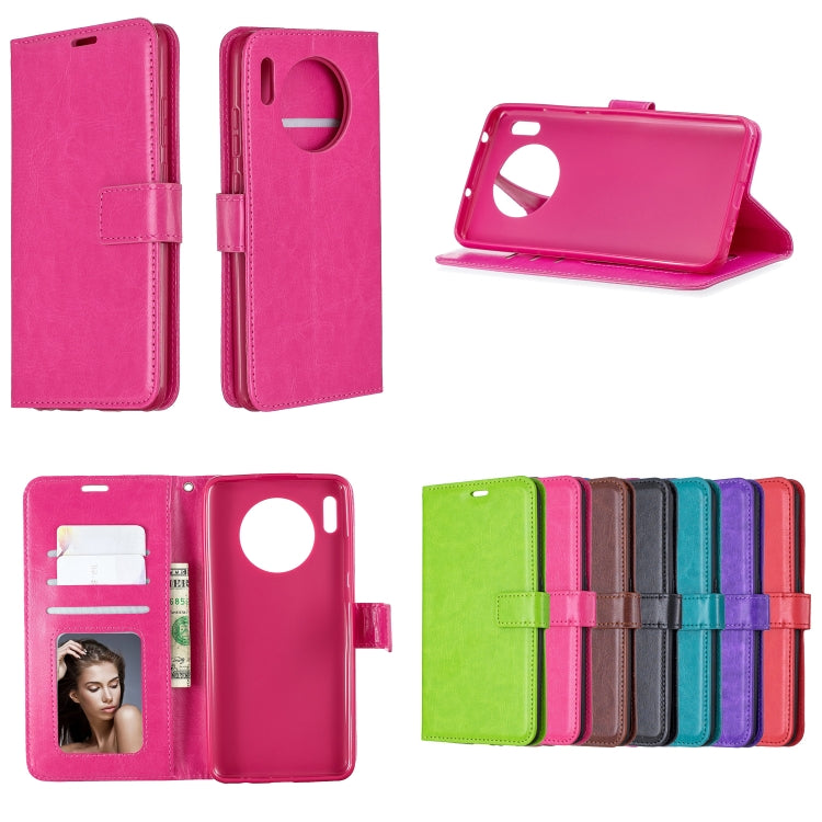 For Huawei Mate 30 Crazy Horse Texture Horizontal Flip Leather Case with Holder & Card Slots & Wallet & Photo Frame