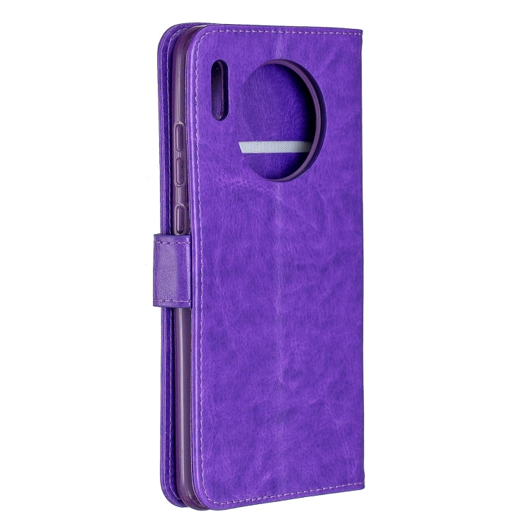 For Huawei Mate 30 Crazy Horse Texture Horizontal Flip Leather Case with Holder & Card Slots & Wallet & Photo Frame