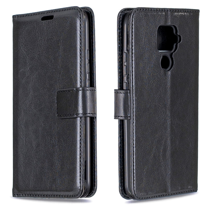 For Huawei Mate 30 Lite Crazy Horse Texture Horizontal Flip Leather Case with Holder & Card Slots & Wallet & Photo Frame