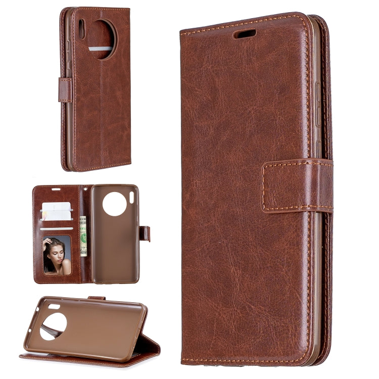 For Huawei Mate 30 Lite Crazy Horse Texture Horizontal Flip Leather Case with Holder & Card Slots & Wallet & Photo Frame
