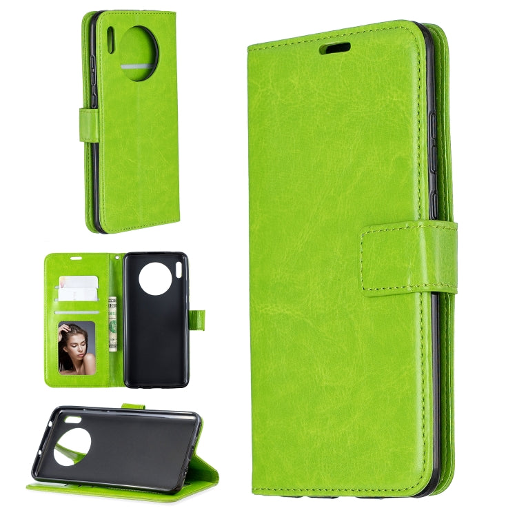 For Huawei Mate 30 Lite Crazy Horse Texture Horizontal Flip Leather Case with Holder & Card Slots & Wallet & Photo Frame