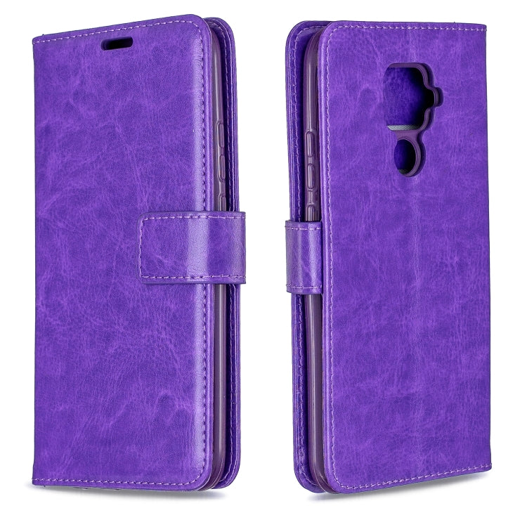 For Huawei Mate 30 Lite Crazy Horse Texture Horizontal Flip Leather Case with Holder & Card Slots & Wallet & Photo Frame
