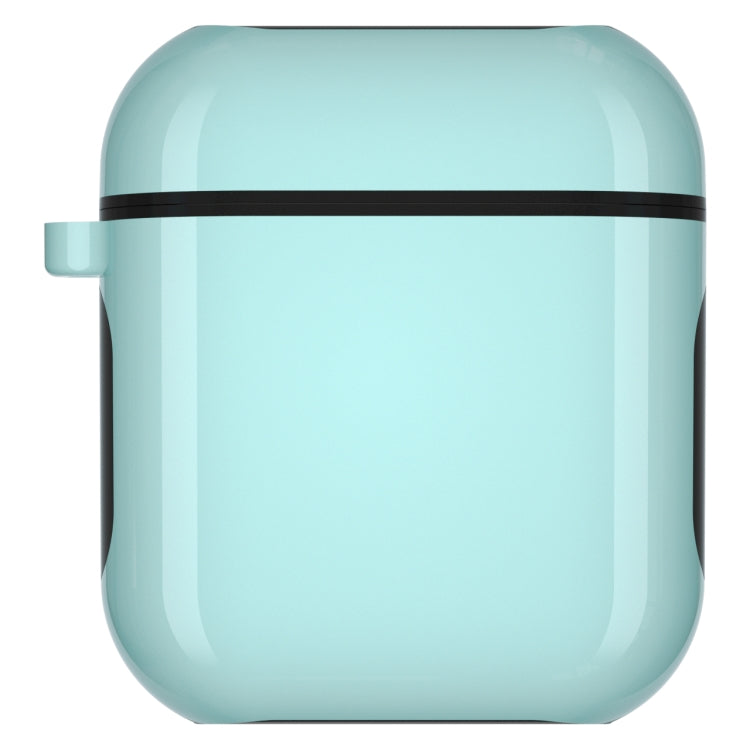 ENKAY Hat-Prince for Apple AirPods 1 / 2  Wireless Earphone PC Hard Protective Case with Carabiner and A Pair of Earplug