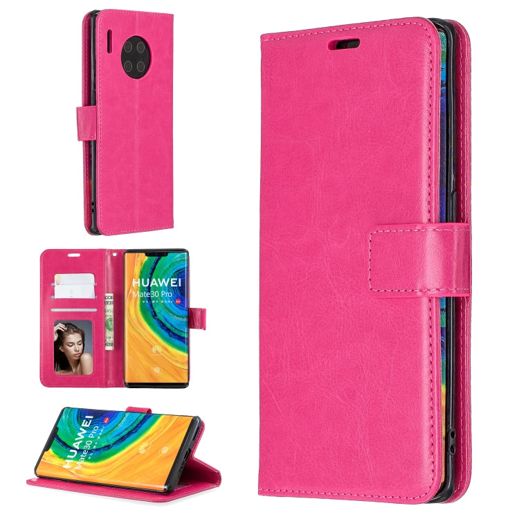 For Huawei Mate 30 Pro Crazy Horse Texture Horizontal Flip Leather Case with Holder & Card Slots & Wallet & Photo Frame