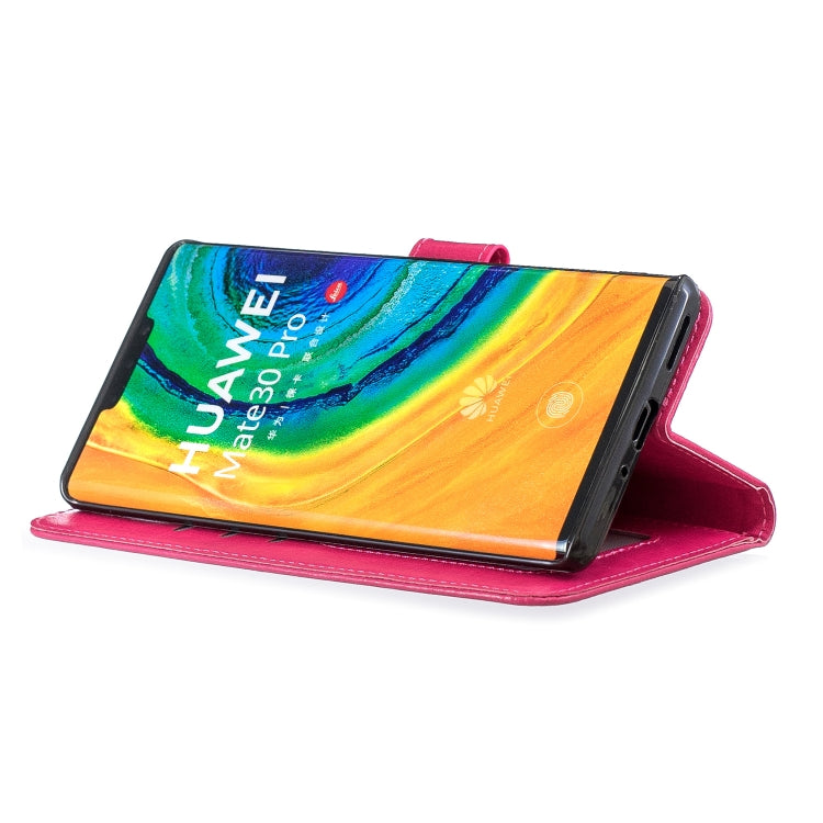 For Huawei Mate 30 Pro Crazy Horse Texture Horizontal Flip Leather Case with Holder & Card Slots & Wallet & Photo Frame