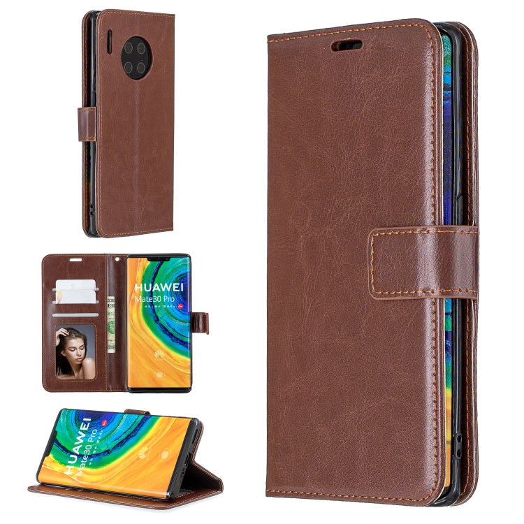 For Huawei Mate 30 Pro Crazy Horse Texture Horizontal Flip Leather Case with Holder & Card Slots & Wallet & Photo Frame