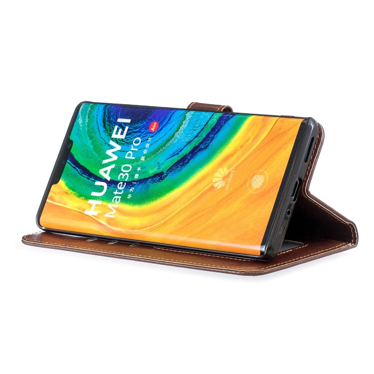 For Huawei Mate 30 Pro Crazy Horse Texture Horizontal Flip Leather Case with Holder & Card Slots & Wallet & Photo Frame