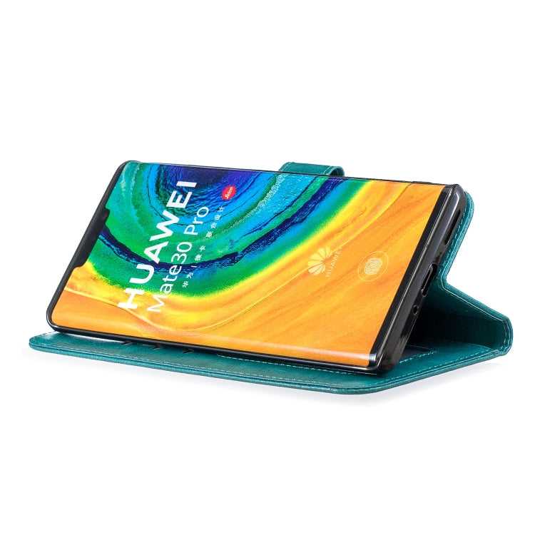 For Huawei Mate 30 Pro Crazy Horse Texture Horizontal Flip Leather Case with Holder & Card Slots & Wallet & Photo Frame